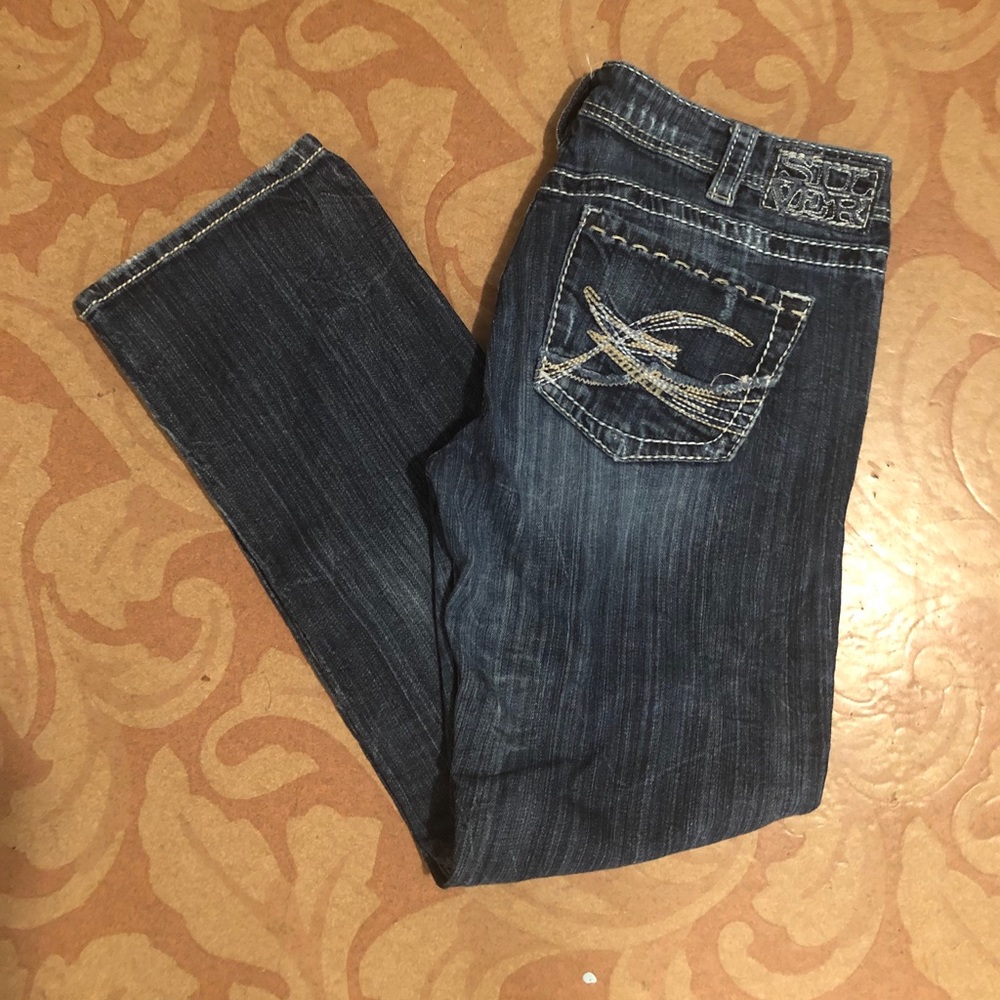 Silver Straight leg jean